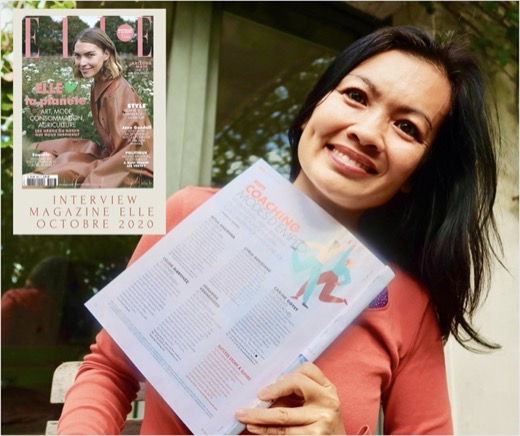 Parution de Myla Adamsha dans Elle, octobre 2020