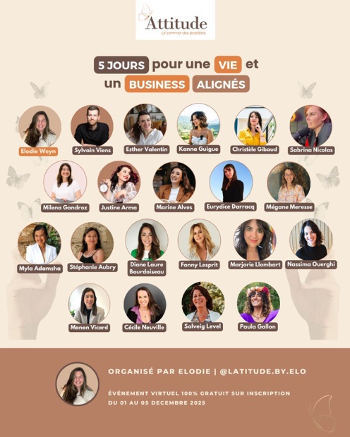Myla Adamsha au Sommet des Possibles 2025